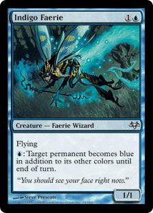 (image for) Indigo Faerie (Foil)