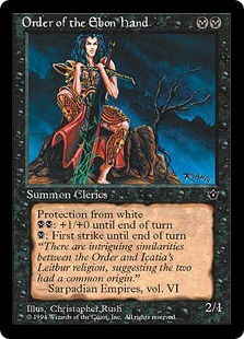(image for) Order of the Ebon Hand (Rush)