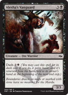 (image for) Alesha's Vanguard (Foil)