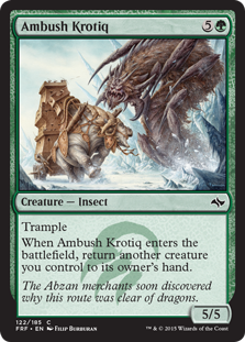 (image for) Ambush Krotiq (Foil)