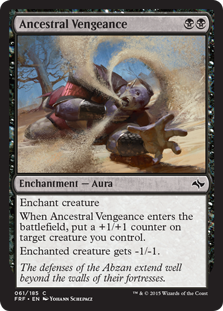 (image for) Ancestral Vengeance (Foil)
