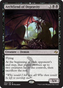 (image for) Archfiend of Depravity (Foil)