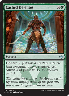 (image for) Cached Defenses (Foil)
