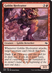 (image for) Goblin Heelcutter (Foil)