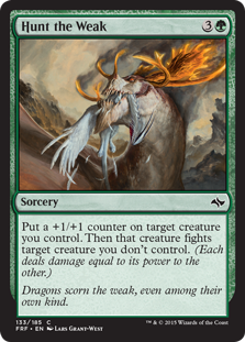 (image for) Hunt the Weak (Foil)