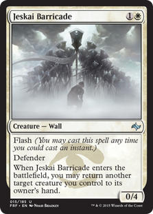 (image for) Jeskai Barricade (Foil)