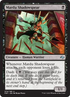 (image for) Mardu Shadowspear (Foil)