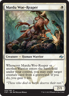 (image for) Mardu Woe-Reaper (Foil)
