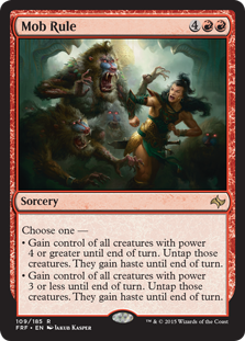 (image for) Mob Rule (Foil)