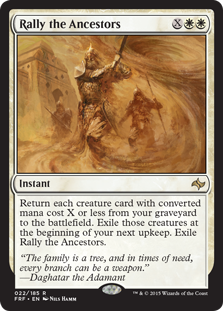 (image for) Rally the Ancestors (Foil)