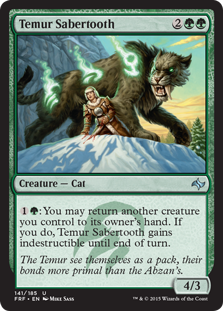 (image for) Temur Sabertooth (Foil)