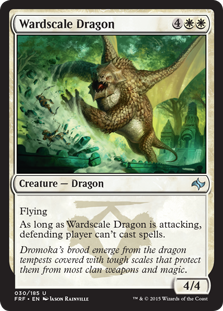 (image for) Wardscale Dragon (Foil)