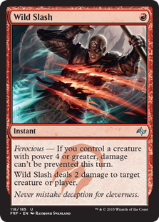 (image for) Wild Slash (Foil)