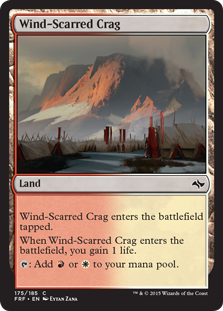 (image for) Wind-Scarred Crag (Foil)