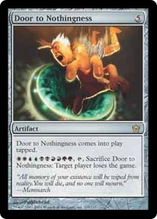 (image for) Door to Nothingness