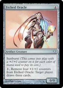 (image for) Etched Oracle (Foil)