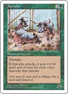 (image for) Aurochs