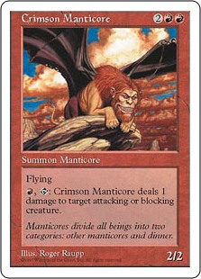 (image for) Crimson Manticore