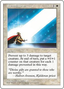 (image for) Sacred Boon
