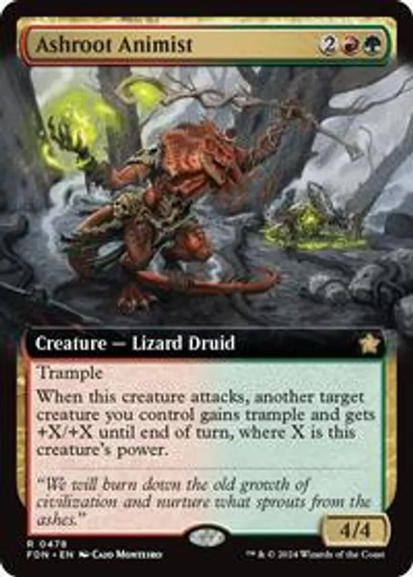 (image for) Ashroot Animist (Extended Art)