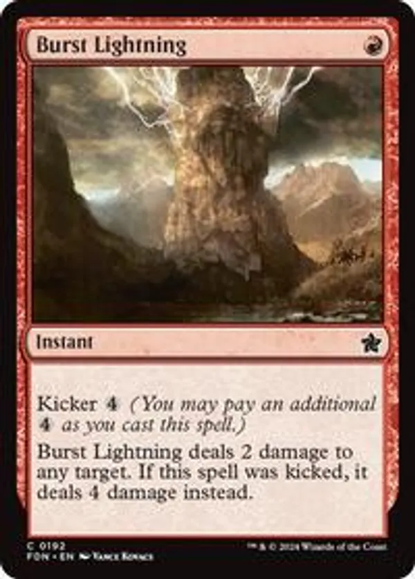 (image for) Burst Lightning