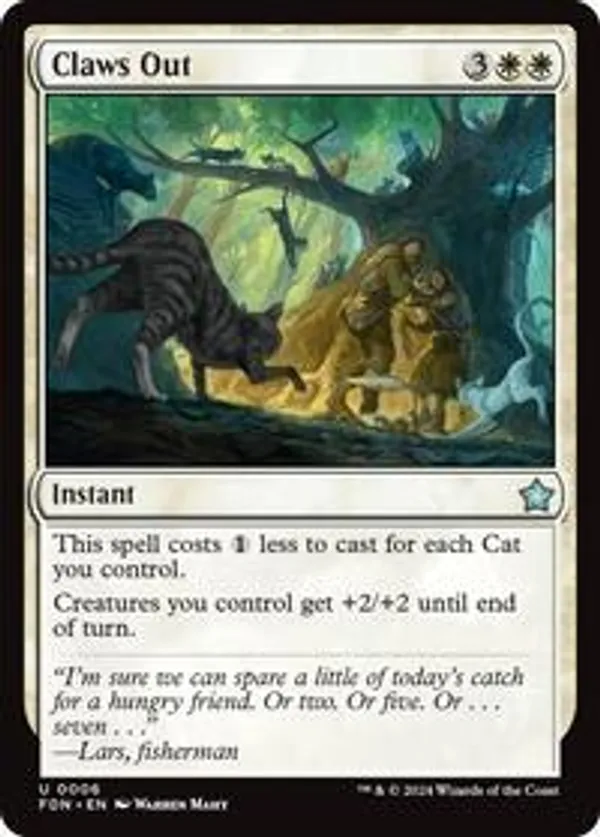 (image for) Claws Out (Foil)