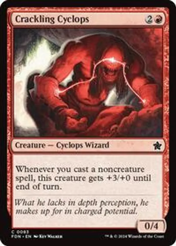 (image for) Crackling Cyclops (Foil)