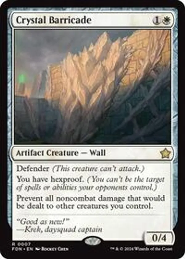 (image for) Crystal Barricade (Foil)