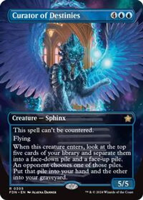 (image for) Curator of Destinies (Borderless) (Foil)