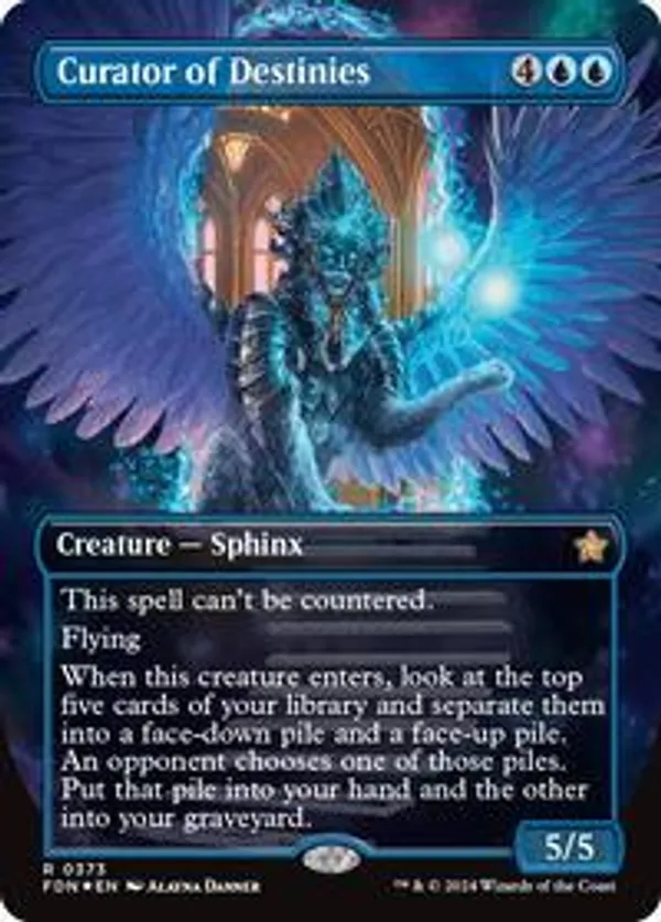 (image for) Curator of Destinies (Borderless) (Foil)