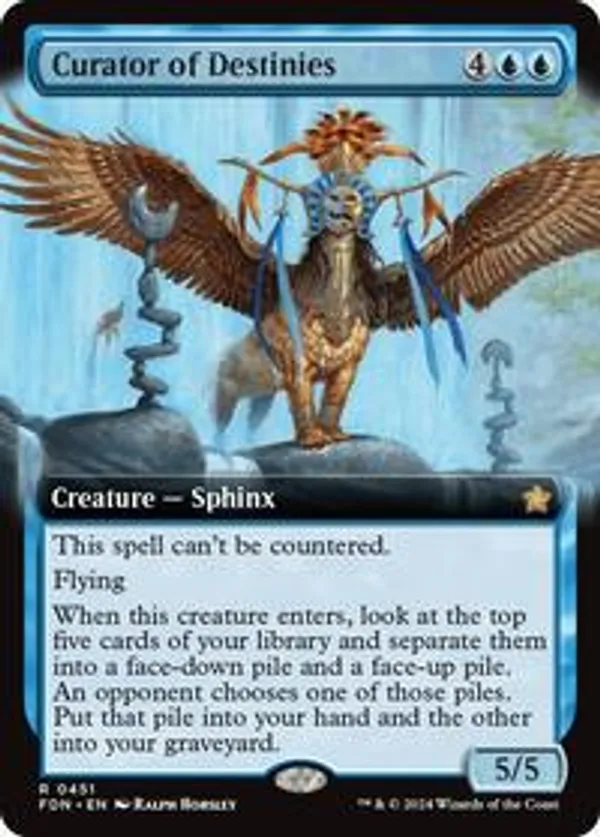 (image for) Curator of Destinies (Extended Art) (Foil)