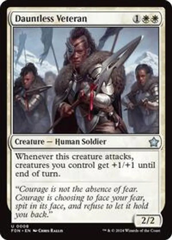 (image for) Dauntless Veteran (Foil)