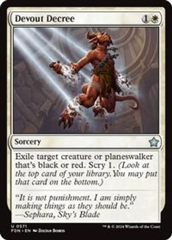(image for) Devout Decree