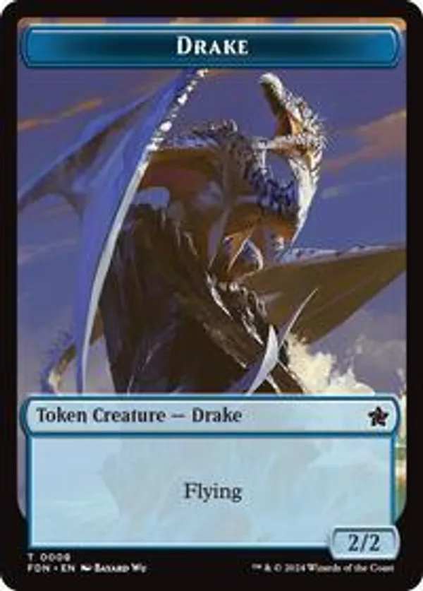 (image for) Drake // Goblin Doubled-Sided Token