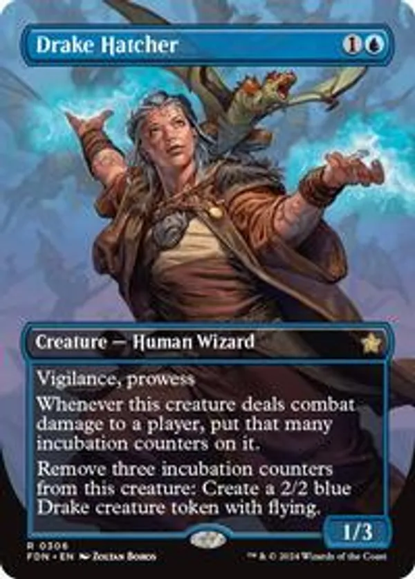 (image for) Drake Hatcher (Borderless) (Foil)
