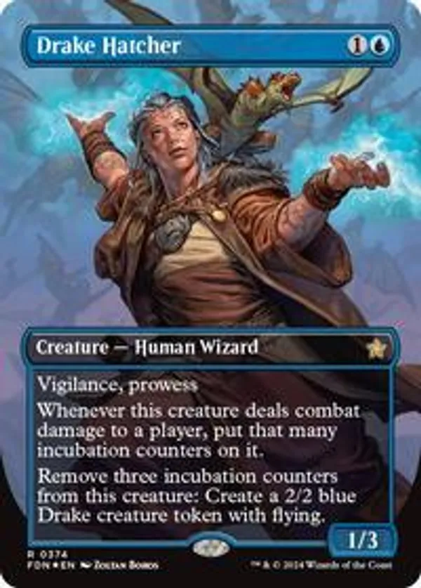 (image for) Drake Hatcher (Borderless) (Foil)