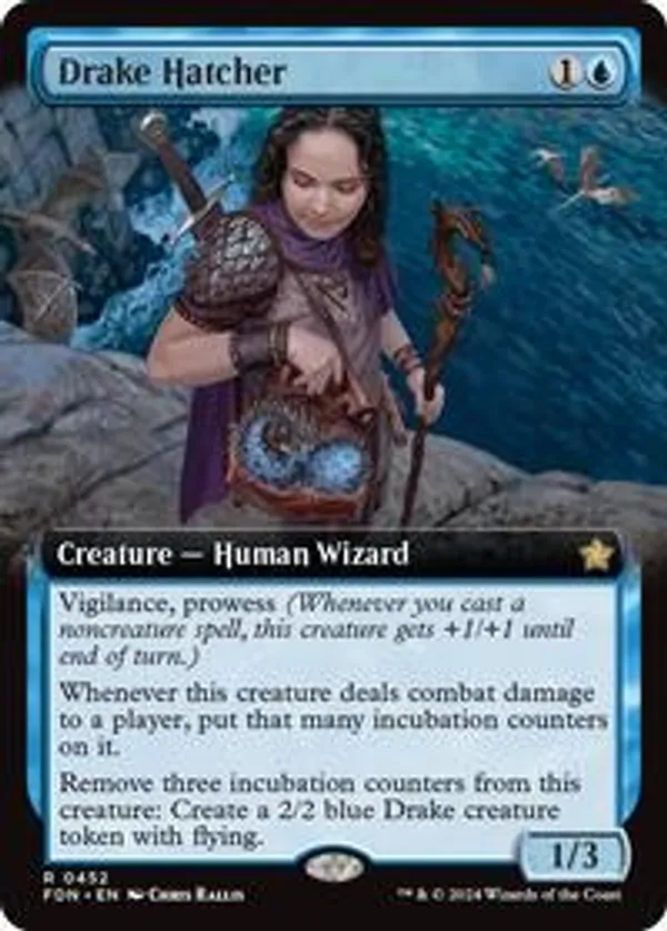 (image for) Drake Hatcher (Extended Art) (Foil)