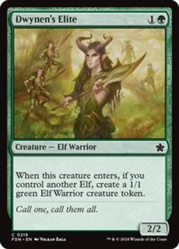 (image for) Dwynen's Elite (Foil)
