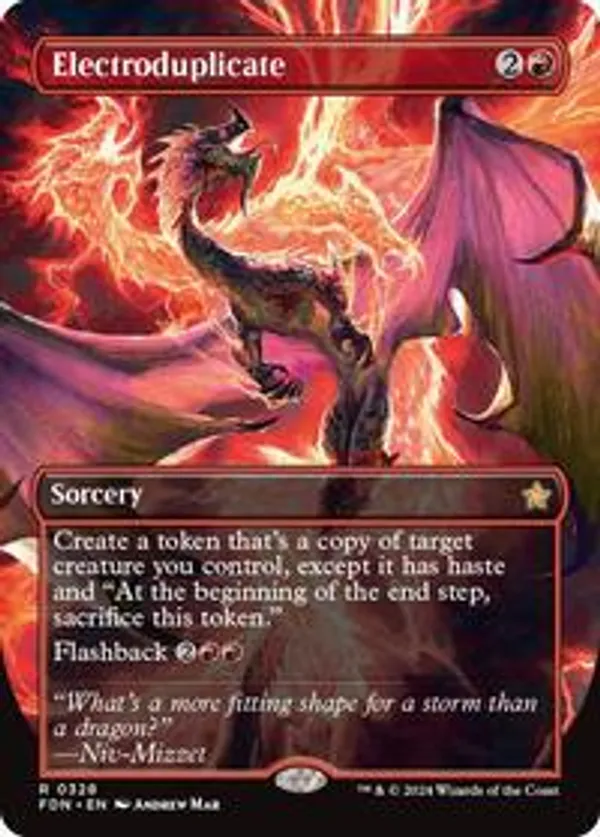 (image for) Electroduplicate (Borderless) (Foil)