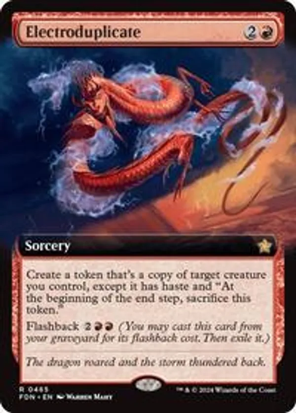 (image for) Electroduplicate (Extended Art) (Foil)