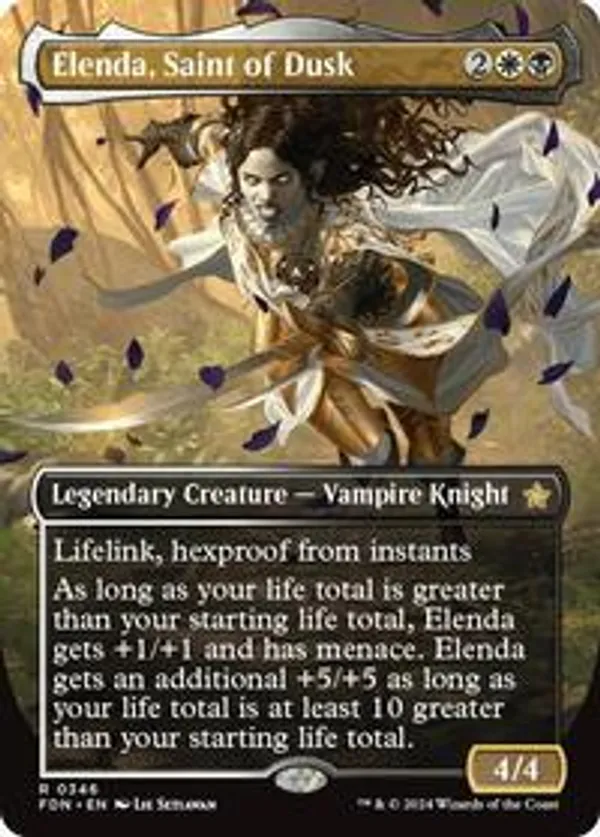 (image for) Elenda, Saint of Dusk (Borderless) (Foil)