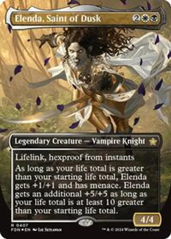 (image for) Elenda, Saint of Dusk (Borderless) (Foil)