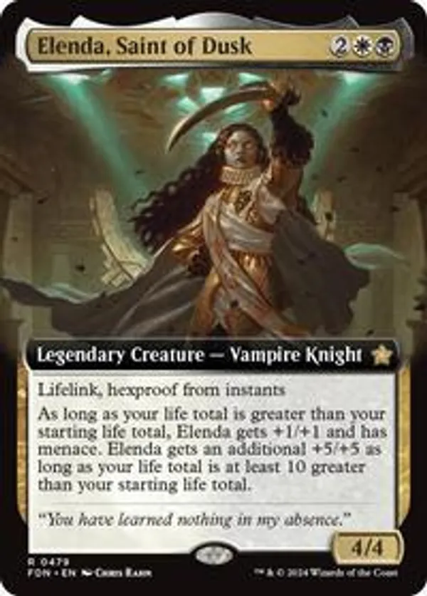 (image for) Elenda, Saint of Dusk (Extended Art) (Foil)