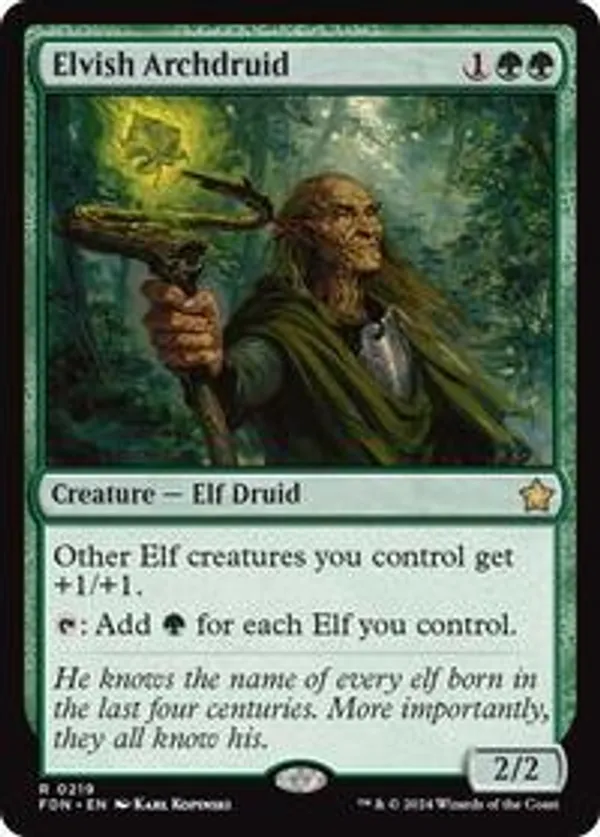 (image for) Elvish Archdruid (Foil)