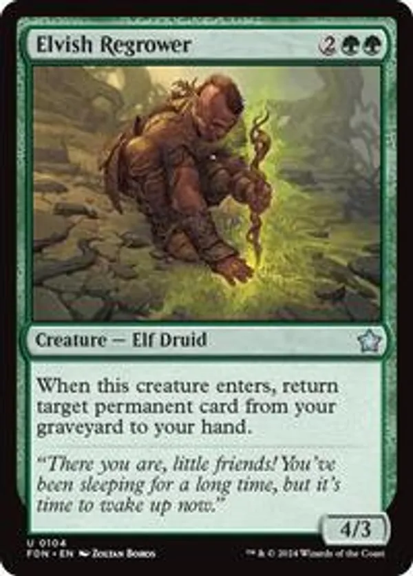 (image for) Elvish Regrower (Foil)