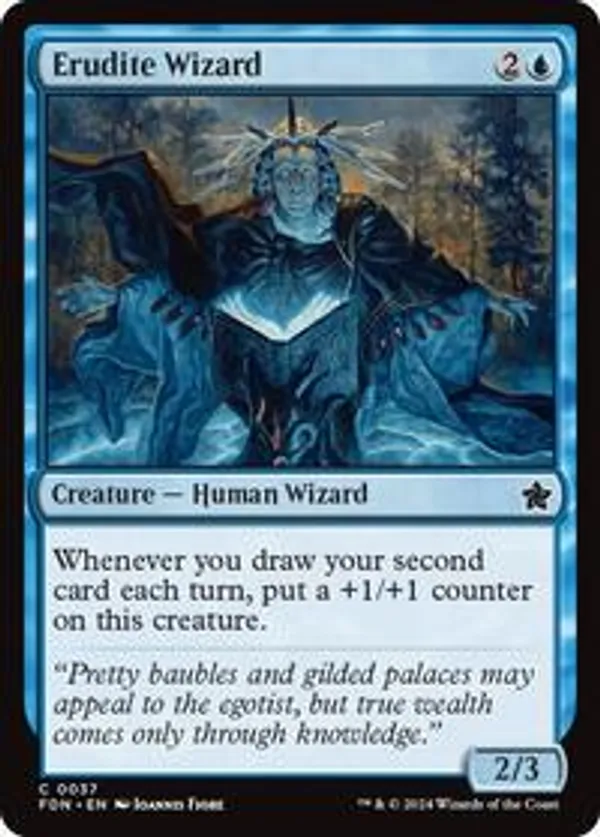 (image for) Erudite Wizard (Foil)