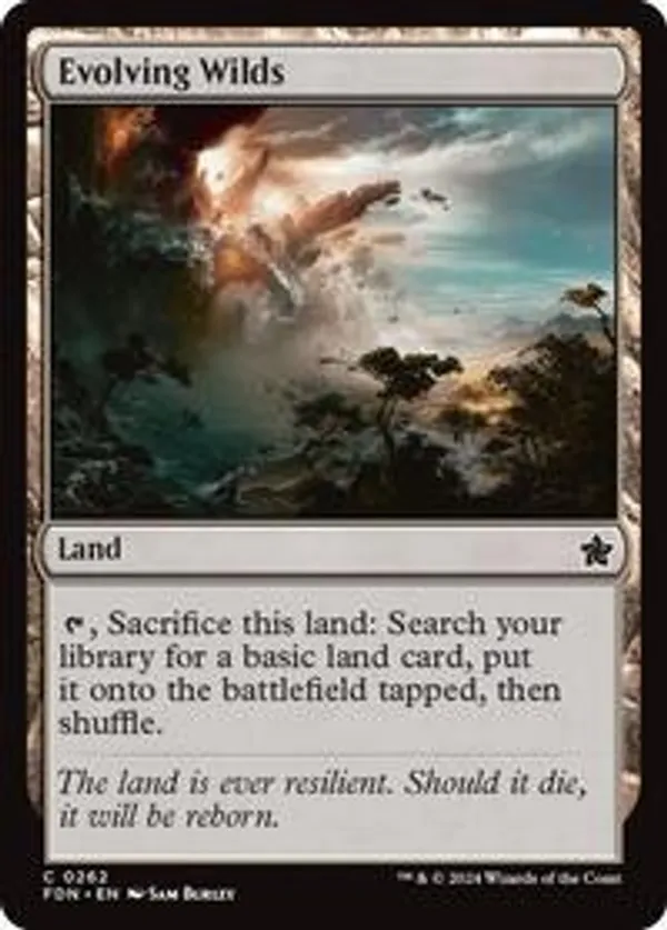 (image for) Evolving Wilds (Foil)