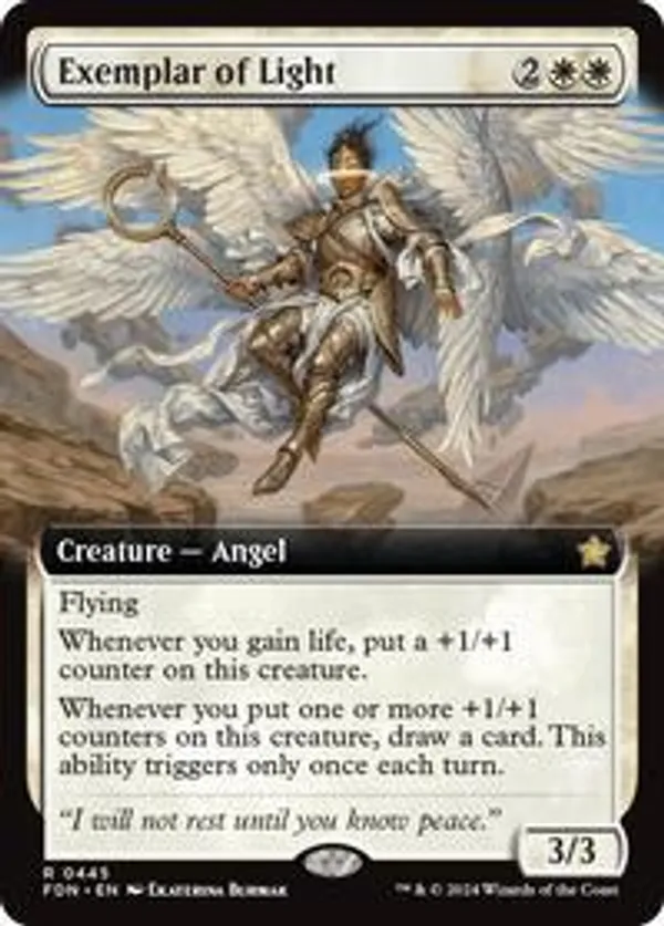 (image for) Exemplar of Light (Extended Art) (Foil)