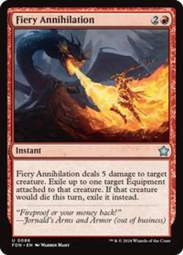 (image for) Fiery Annihilation (Foil)