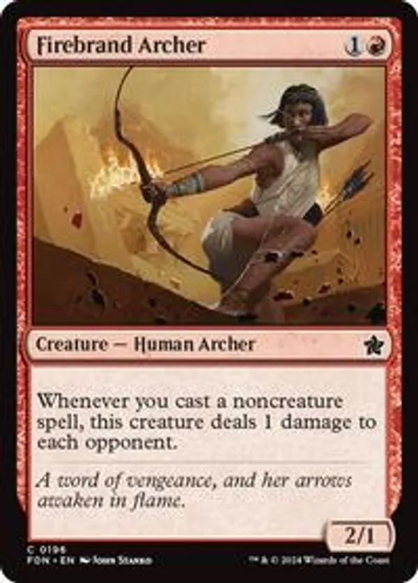 (image for) Firebrand Archer (Foil)